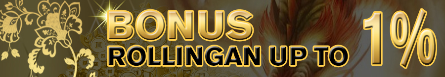 OYEN4D SITUS SLOT BONUS ROLLINGAN 1%